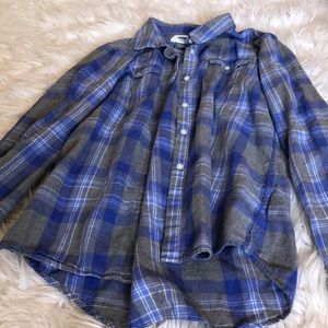 Old Navy girls size extra-large flannel